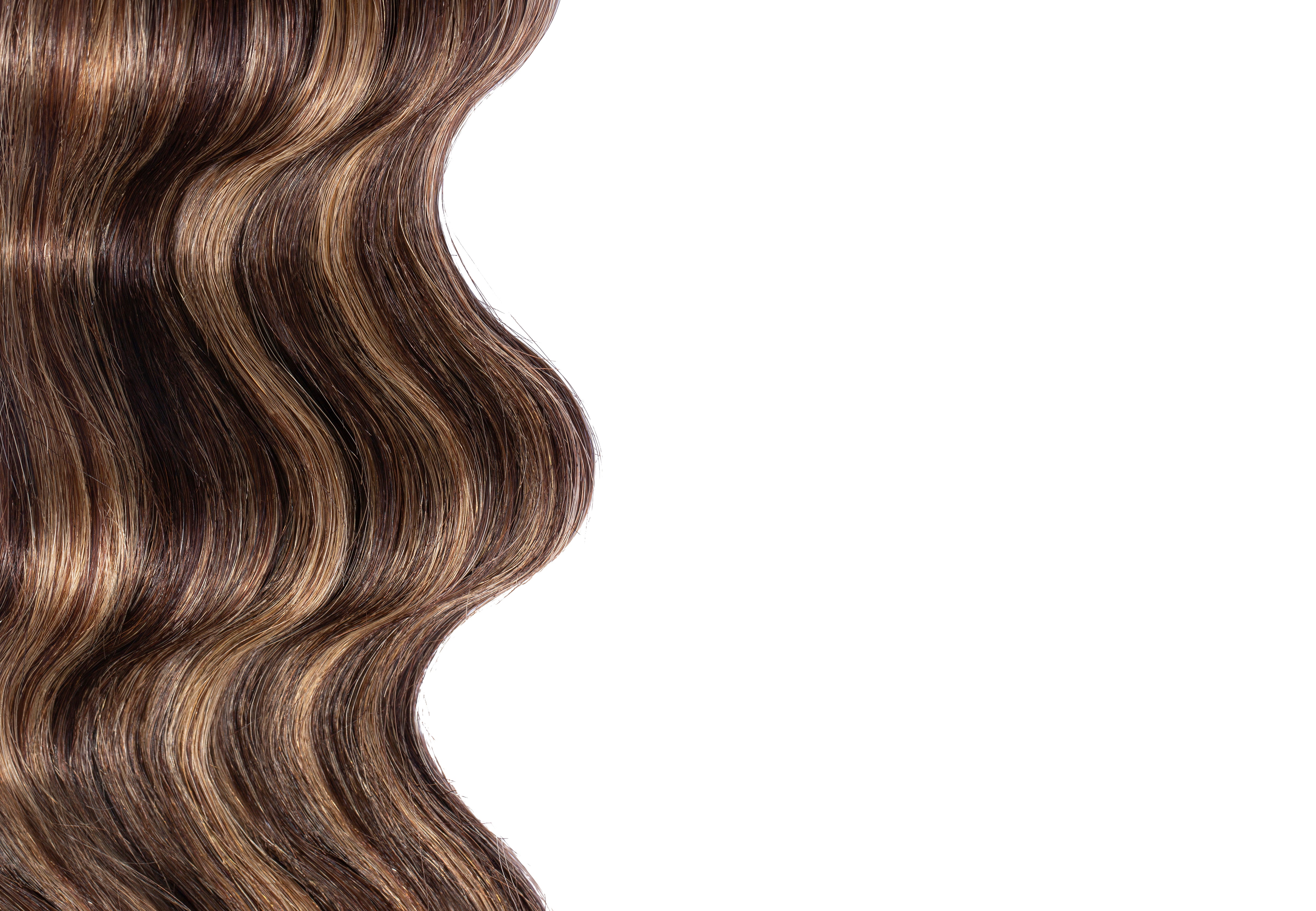 Hair Extensions Seamless Clip in Extensions- 100% Premium Human Hair SANDY BROWN BALAYAGE / 16" - The Extension Bar