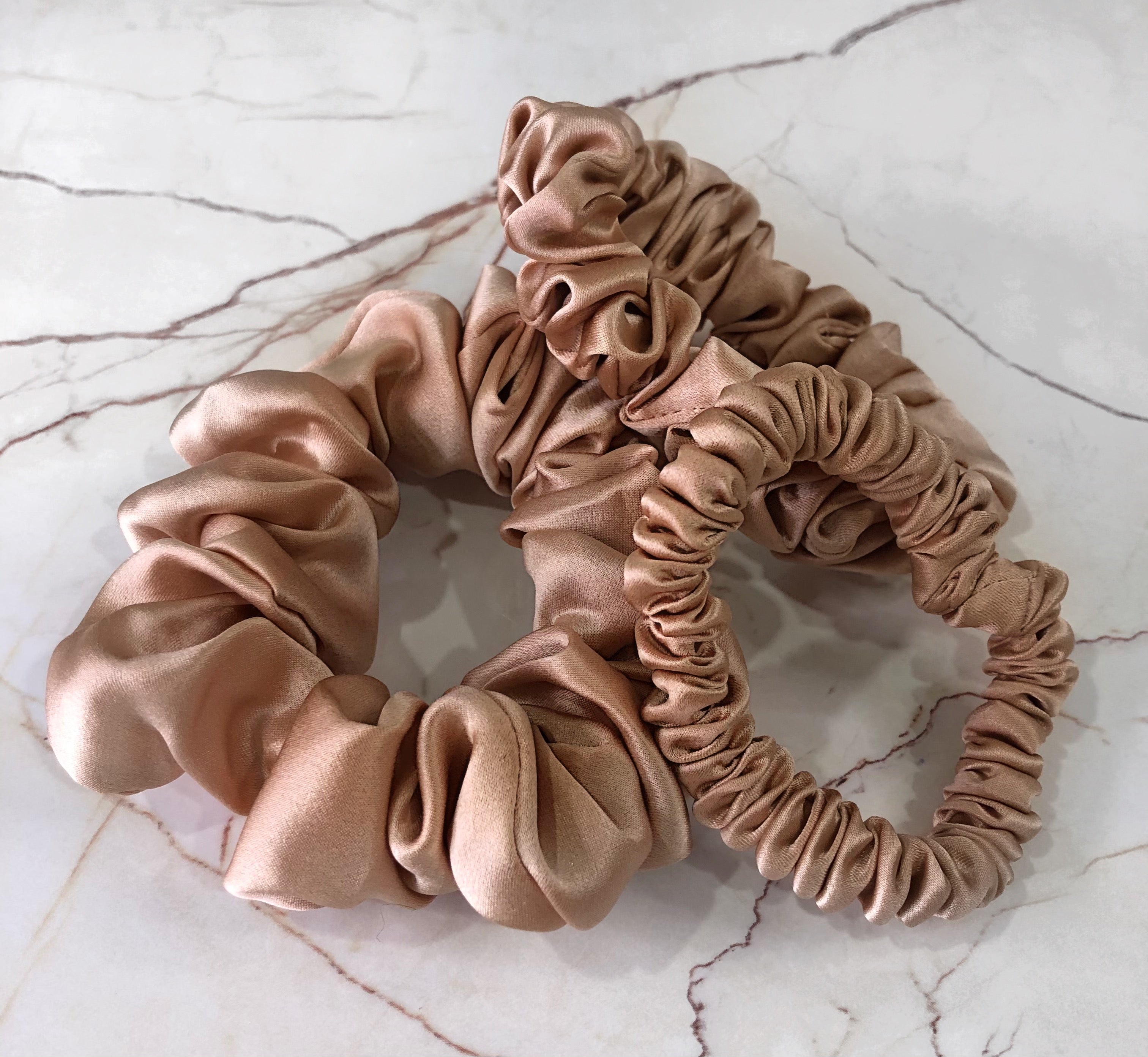 Mulberry Silk Scrunchies