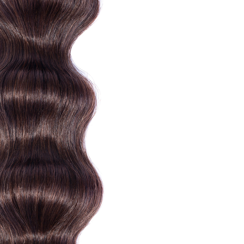 Hair Extensions Clip In Ponytail Extensions - 100% Premium Human Hair MOCHA BROWN - The Extension Bar