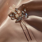 Crystal Pearl Hair Pin 